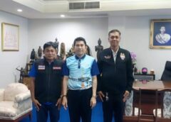 ผู้บริหารกองบรรณาธิการข่าวสำนักข่าวทีวีคนไทยเน็ตเวิร์ค ประจำจังหวัดกาญจนบุรี เข้าพบผู้ว่าราชการจังหวัดกาญจนบุรี